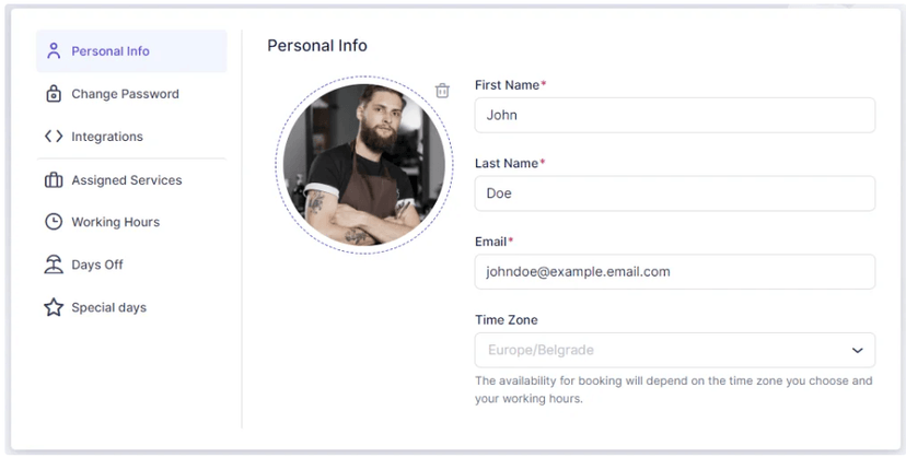 Contextual Menu