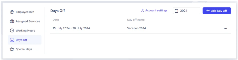 Contextual Menu