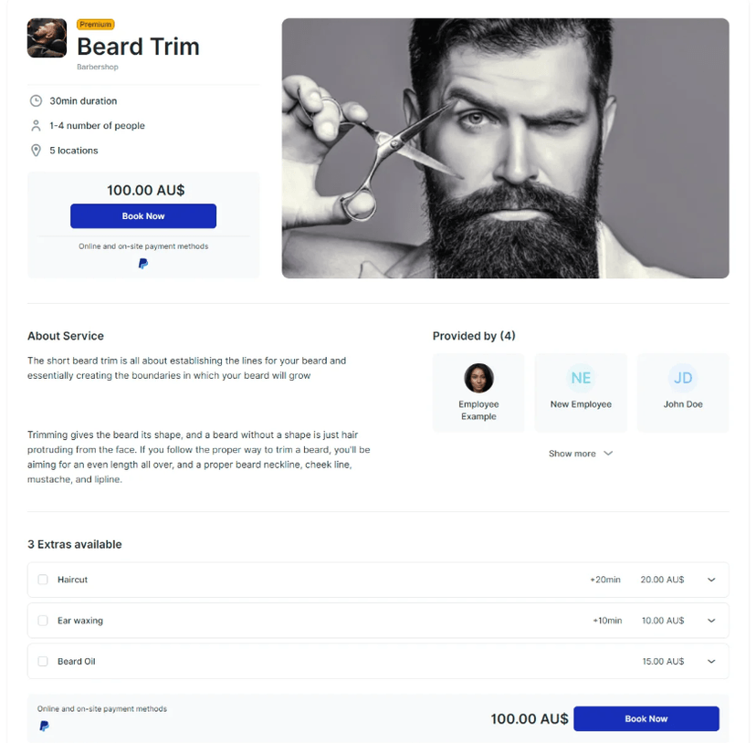 Booking Website