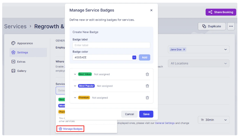 Configuring Services