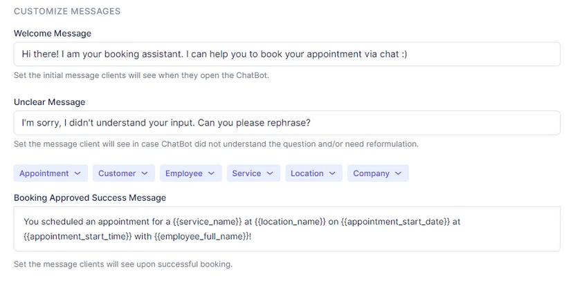 Custom Chatbot