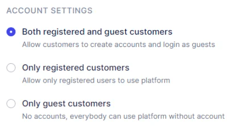 Customer Panel Login