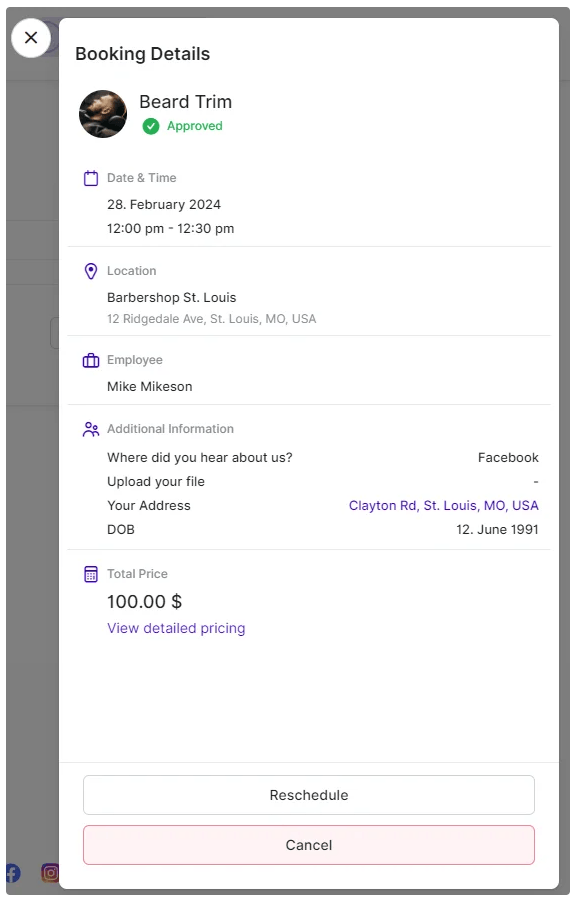 Customer Panel Login