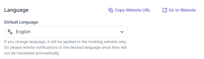 Customize Booking Options