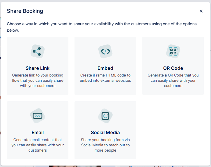 Share Booking