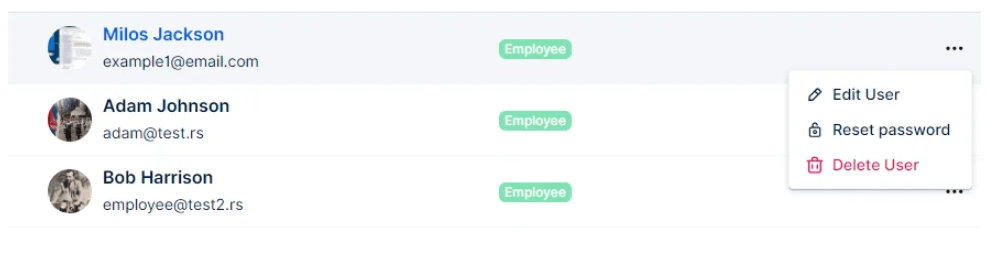 User Roles