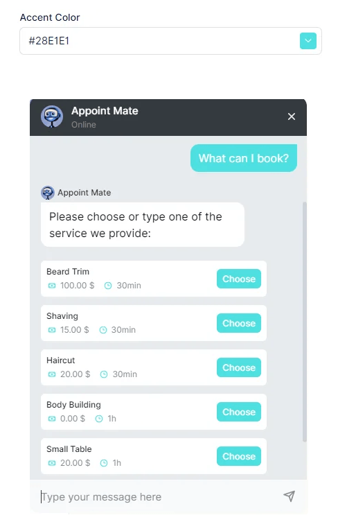 Custom Chatbot