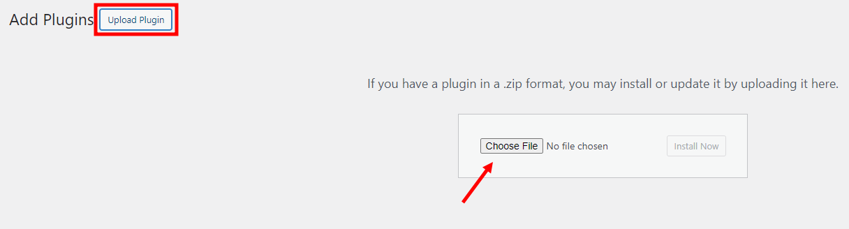 WordPress Choose Plugin
