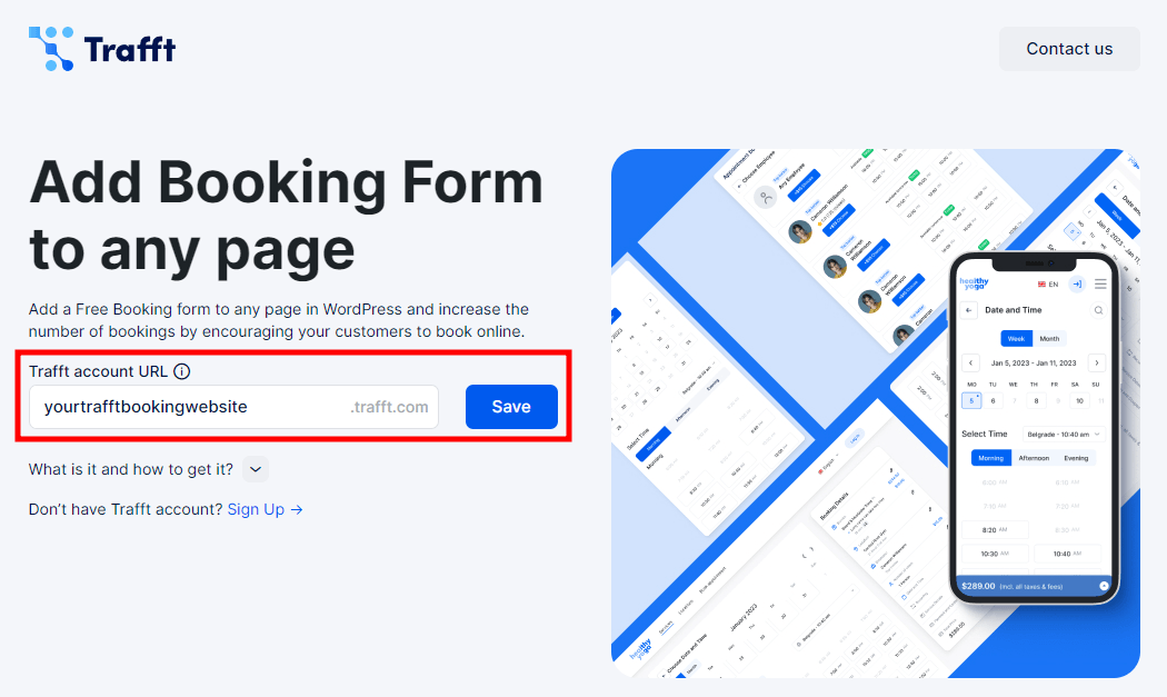 WordPress Link Account